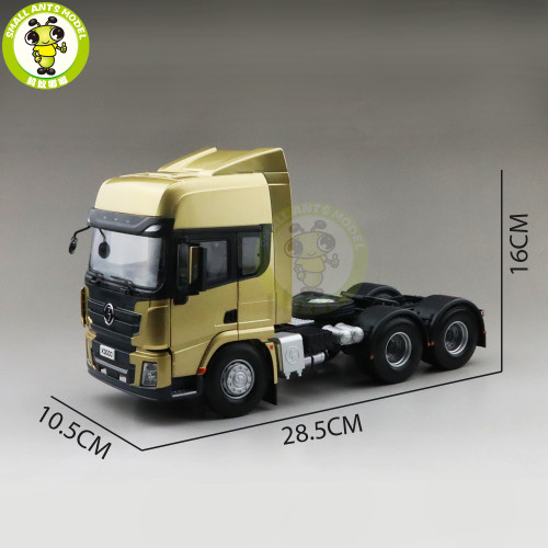 1/24 SHACMAN X3000 Tractor Trailer Truck Diecast Model Car Boys Man Gifts
