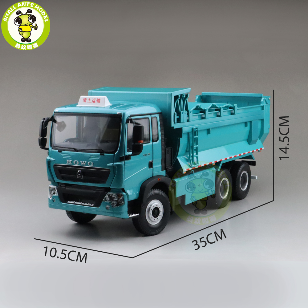 1/24 Sinotruk HOWO Muck Transport Vehicle Truck Diecast Model Car