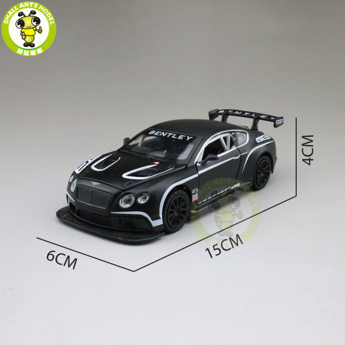 1/32 Bentley Continental GT3 Racing SERIES Diecast Car Model Toys For Kids Gifts