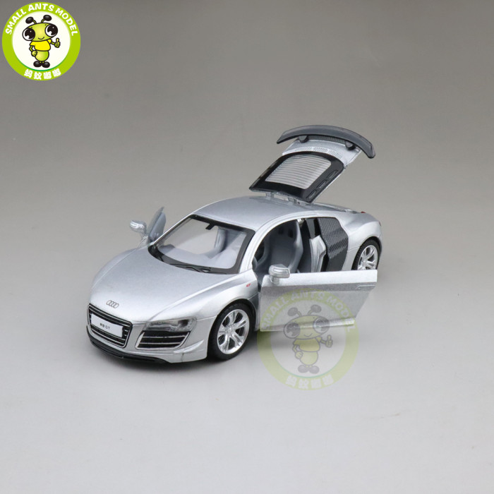 1/32 AUDI R8 GT Light Sound Pull Back Diecast Model Toys Car Boys Kids Gifts