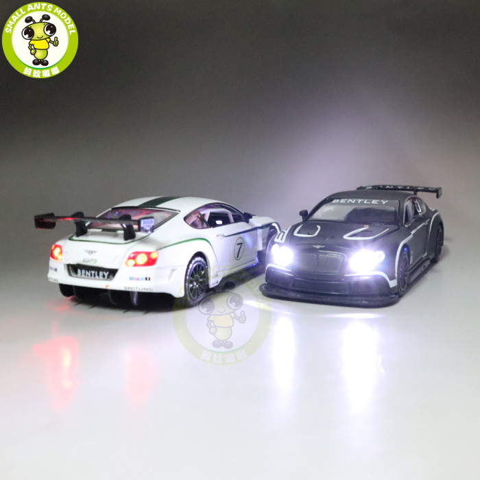 1/32 Bentley Continental GT3 Racing SERIES Diecast Car Model Toys For Kids Gifts