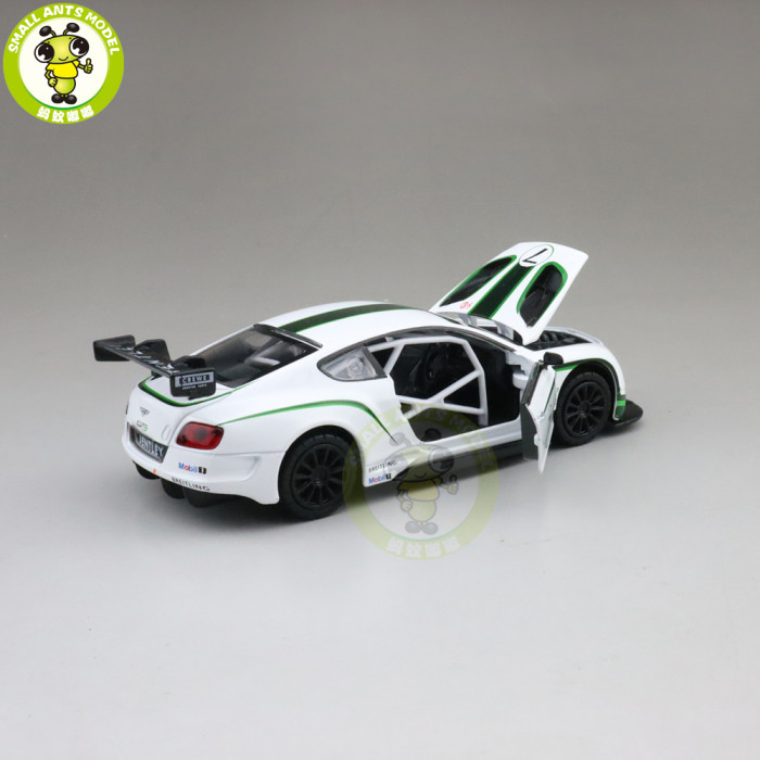 1/32 Bentley Continental GT3 Racing SERIES Diecast Car Model Toys For Kids Gifts