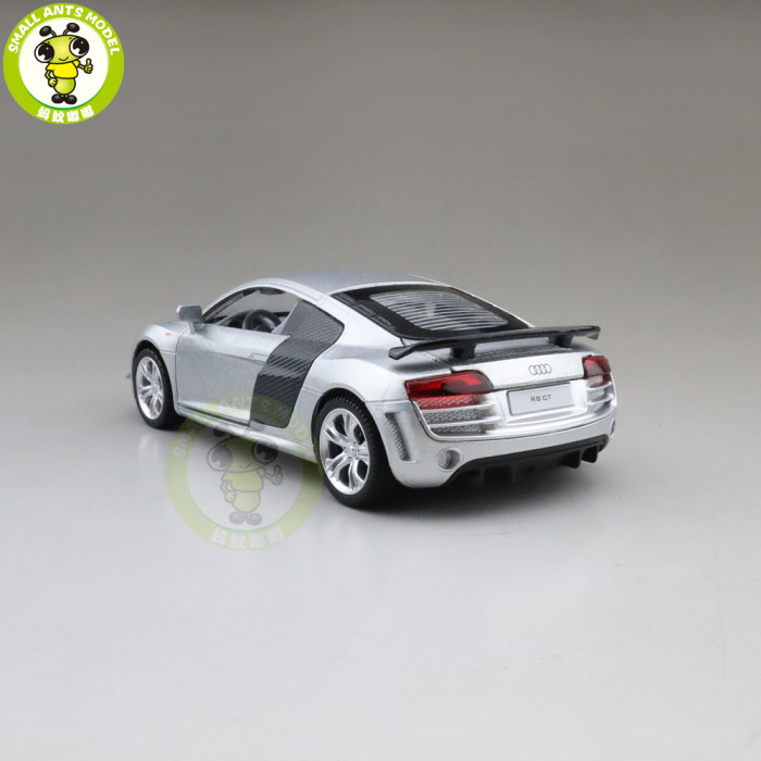 1/32 AUDI R8 GT Light Sound Pull Back Diecast Model Toys Car Boys Kids Gifts