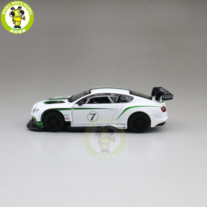 1/32 Bentley Continental GT3 Racing SERIES Diecast Car Model Toys For Kids Gifts