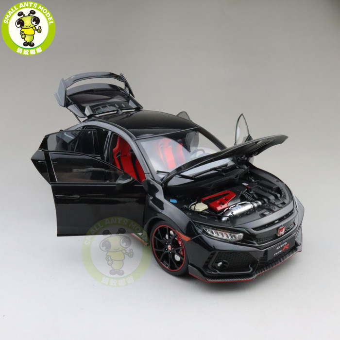 1/18 LCD Honda Civic Type-R Type R Diecast Metal Model Car Toys Boys Girls Gifts
