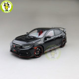1/18 LCD Honda Civic Type-R Type R Diecast Metal Model Car Toys Boys Girls Gifts