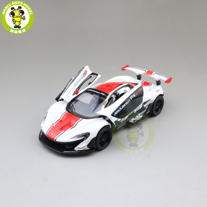 1/32 CAIPO MCLAREN P1 GTR 2014 Racing Series Diecast Model CAR Toys for kids children Pull Back Sound Lighting gifts