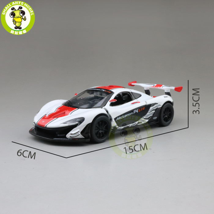 1/32 CAIPO MCLAREN P1 GTR 2014 Racing Series Diecast Model CAR Toys for kids children Pull Back Sound Lighting gifts