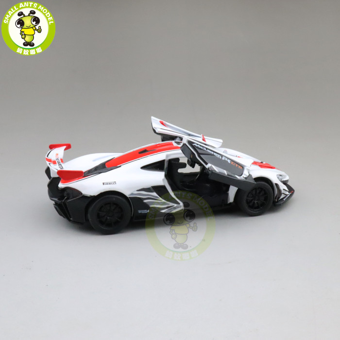 1/32 CAIPO MCLAREN P1 GTR 2014 Racing Series Diecast Model CAR Toys for kids children Pull Back Sound Lighting gifts