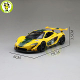 1/32 CAIPO MCLAREN P1 GTR 2014 Racing Series Diecast Model CAR Toys for kids children Pull Back Sound Lighting gifts
