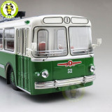 1/43 Classic Ziu-5 Soviet Union Russia Trolleybus City bus Diecast model Car Bus toys kids gifts