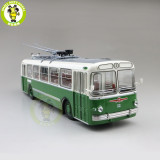 1/43 Classic Ziu-5 Soviet Union Russia Trolleybus City bus Diecast model Car Bus toys kids gifts