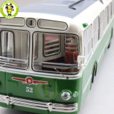 1/43 Classic Ziu-5 Soviet Union Russia Trolleybus City bus Diecast model Car Bus toys kids gifts