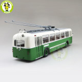 1/43 Classic Ziu-5 Soviet Union Russia Trolleybus City bus Diecast model Car Bus toys kids gifts