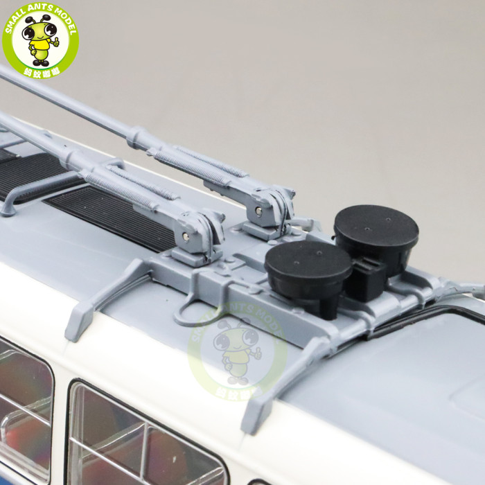 1/43 Classic Ziu-5 Soviet Union Russia Trolleybus City bus Diecast model Car Bus toys kids gifts