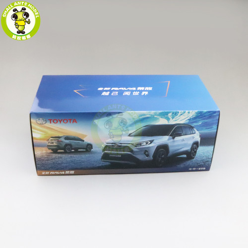 1/18 Toyota All New RAV4 2020 Diecast SUV Car Model Toys for Kids gifts collection hobby