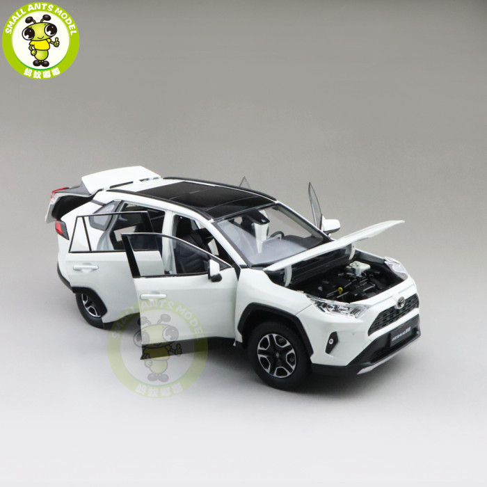 1/18 Toyota All New RAV4 2020 Diecast SUV Car Model Toys for Kids gifts collection hobby