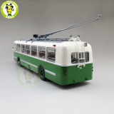 1/43 Classic Ziu-5 Soviet Union Russia Trolleybus City bus Diecast model Car Bus toys kids gifts
