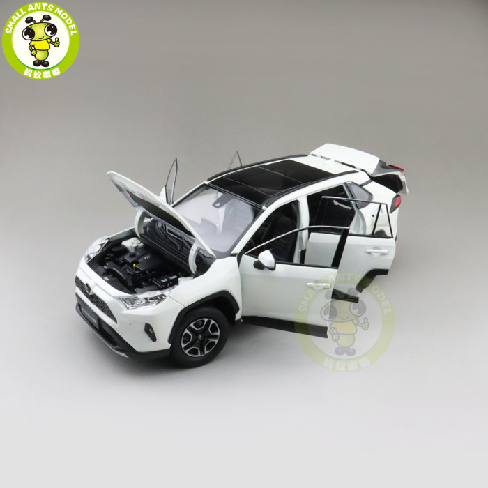 1/18 Toyota All New RAV4 2020 Diecast SUV Car Model Toys for Kids gifts collection hobby