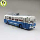 1/43 Classic Ziu-5 Soviet Union Russia Trolleybus City bus Diecast model Car Bus toys kids gifts