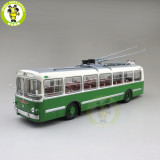 1/43 Classic Ziu-5 Soviet Union Russia Trolleybus City bus Diecast model Car Bus toys kids gifts
