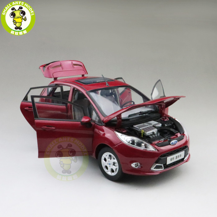 1/18 Ford FIESTA 2011 diecast car model Toys Boy Girl Gifts Red
