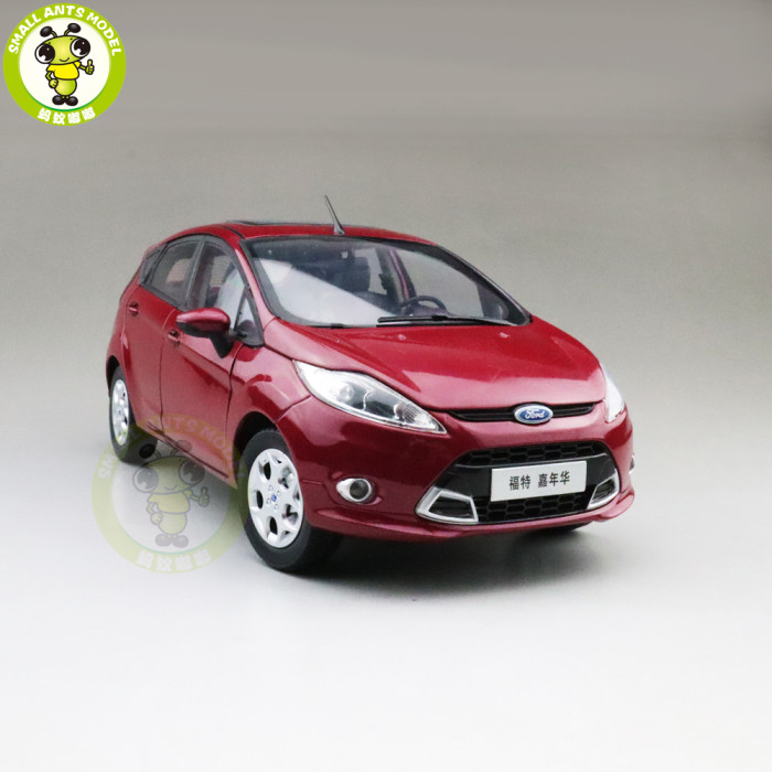 1/18 Ford FIESTA 2011 diecast car model Toys Boy Girl Gifts Red
