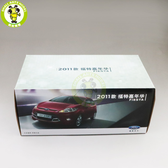 1/18 Ford FIESTA 2011 diecast car model Toys Boy Girl Gifts Red