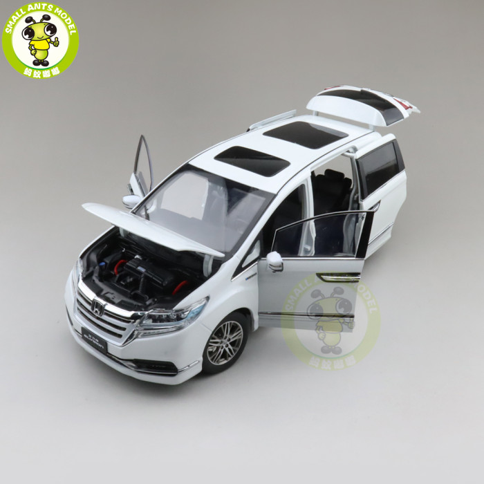 1/18 Honda MPV ELYSION Commercial vehicle Diecast Metal MPV Car SUV Model Toys Boys Girls Gifts