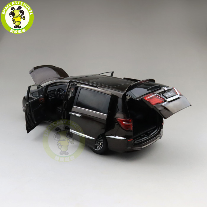 1/18 Honda MPV ELYSION Commercial vehicle Diecast Metal MPV Car SUV Model Toys Boys Girls Gifts