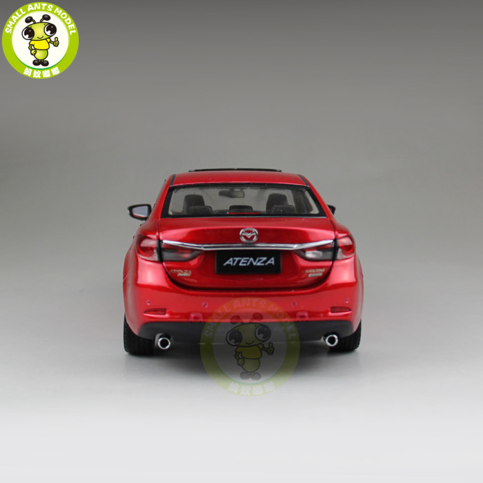 1/18 Mazda 6 ATENZA Diecast Car Model Toy for kids Boy Girl Gift Collection White