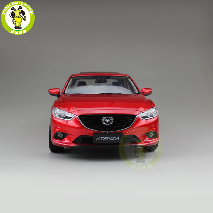 1/18 Mazda 6 ATENZA Diecast Car Model Toy for kids Boy Girl Gift Collection White