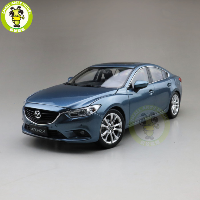 1/18 Mazda 6 ATENZA Diecast Car Model Toy for kids Boy Girl Gift Collection White