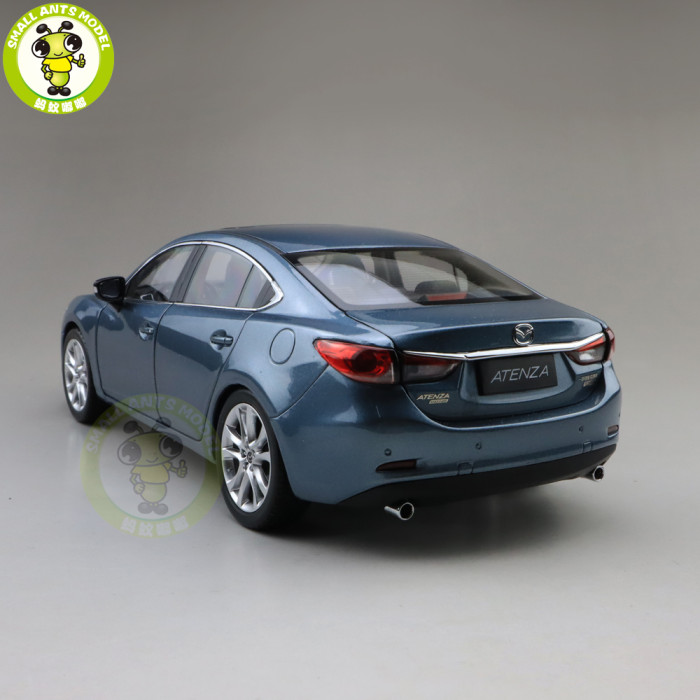 1/18 Mazda 6 ATENZA Diecast Car Model Toy for kids Boy Girl Gift Collection White