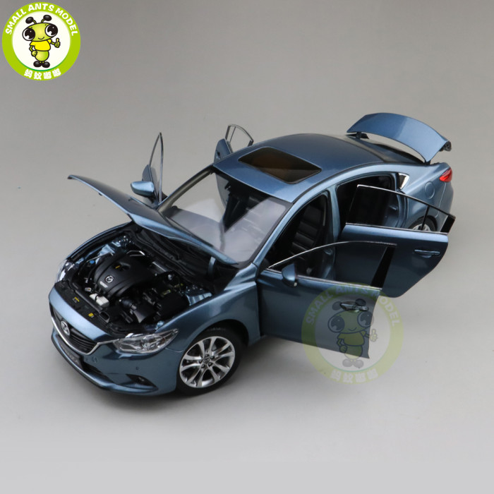 1/18 Mazda 6 ATENZA Diecast Car Model Toy for kids Boy Girl Gift Collection White
