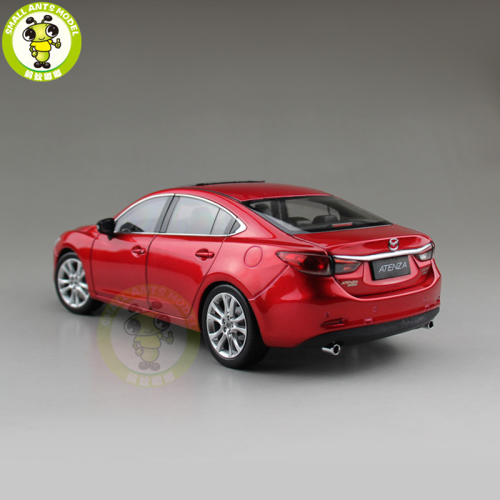 1/18 Mazda 6 ATENZA Diecast Car Model Toy for kids Boy Girl Gift Collection White