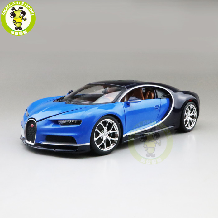 1/18 Bugatti Chiron 2016 Super Car Bburago 11040 Diecast Metal Car Model Boy Girl Birthday Gift