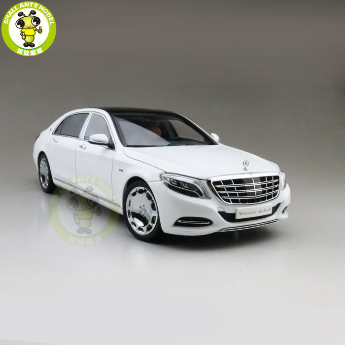 1/18 Benz Maybach S CLASS S600 2016 Almost Real Diecast Model Car Toys Gifts
