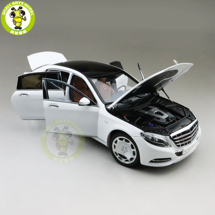 1/18 Benz Maybach S CLASS S600 2016 Almost Real Diecast Model Car Toys Gifts