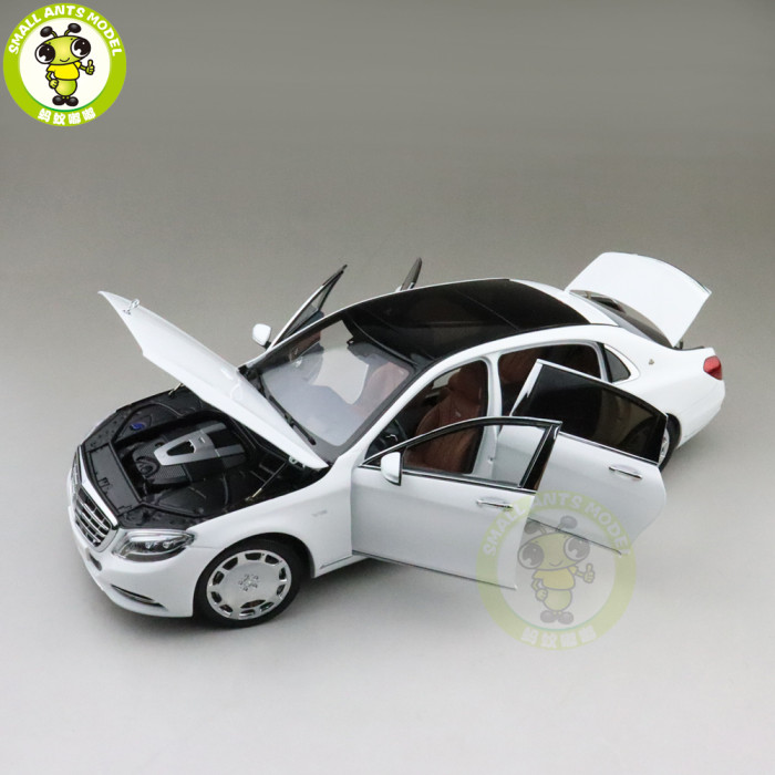 1/18 Benz Maybach S CLASS S600 2016 Almost Real Diecast Model Car Toys Gifts