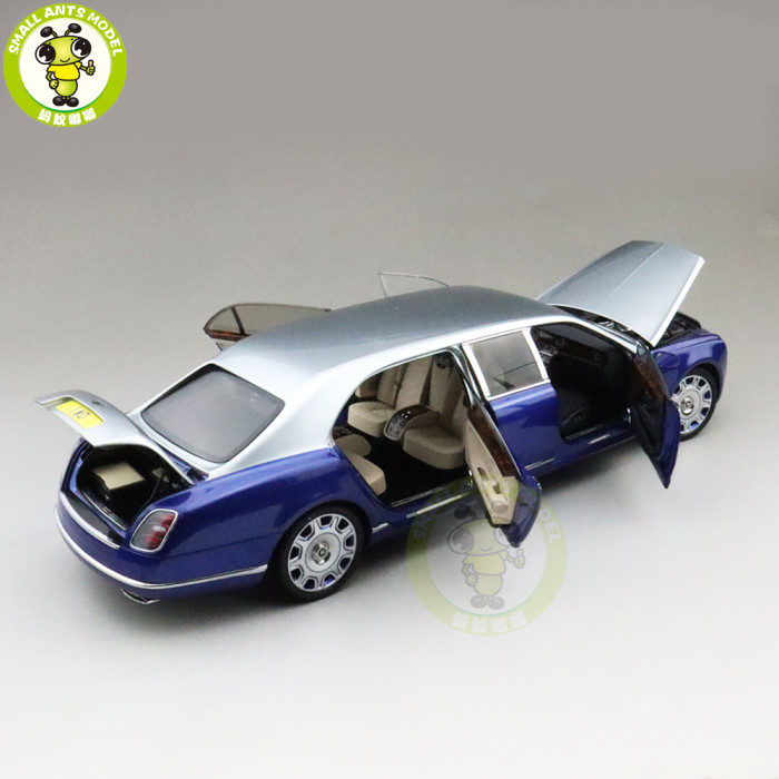 1/18 Almost Real Bentley Mulsanne Grand Limousine Mulliner Diecast Metal Model car Gifts Collection Hobby