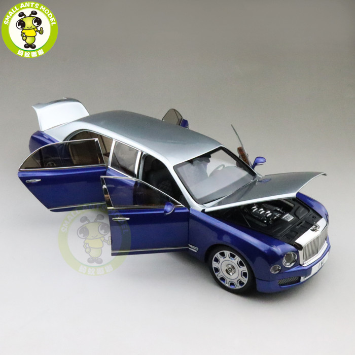 1/18 Almost Real Bentley Mulsanne Grand Limousine Mulliner Diecast Metal Model car Gifts Collection Hobby