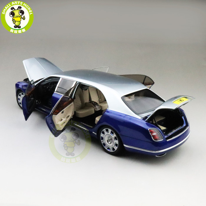 1/18 Almost Real Bentley Mulsanne Grand Limousine Mulliner Diecast Metal Model car Gifts Collection Hobby