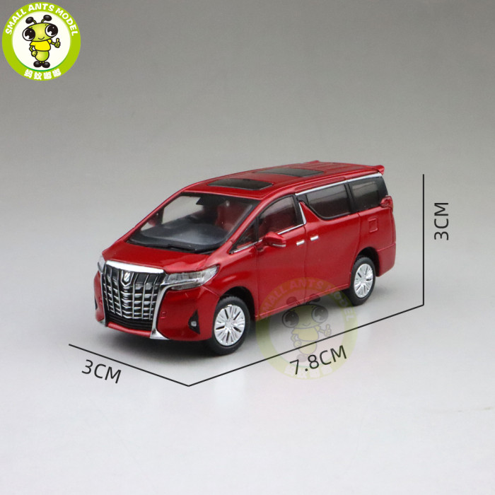 1/64 Toyota Alphard 2019 GCD KengFai Diecast Metal Model Car Toys Boys Girls Gifts