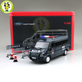 1/64 Ford Transit GCD KengFai Diecast Metal Model Car Toys Boys Girls Gifts