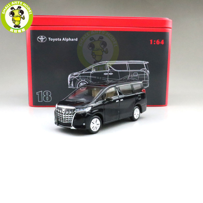 1/64 Toyota Alphard 2019 GCD KengFai Diecast Metal Model Car Toys Boys Girls Gifts