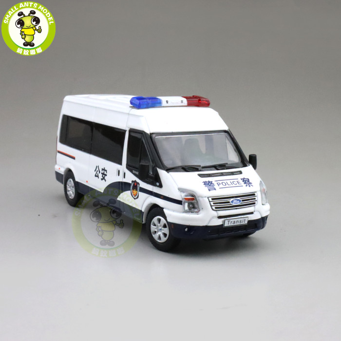 1/64 Ford Transit GCD KengFai Diecast Metal Model Car Toys Boys Girls Gifts