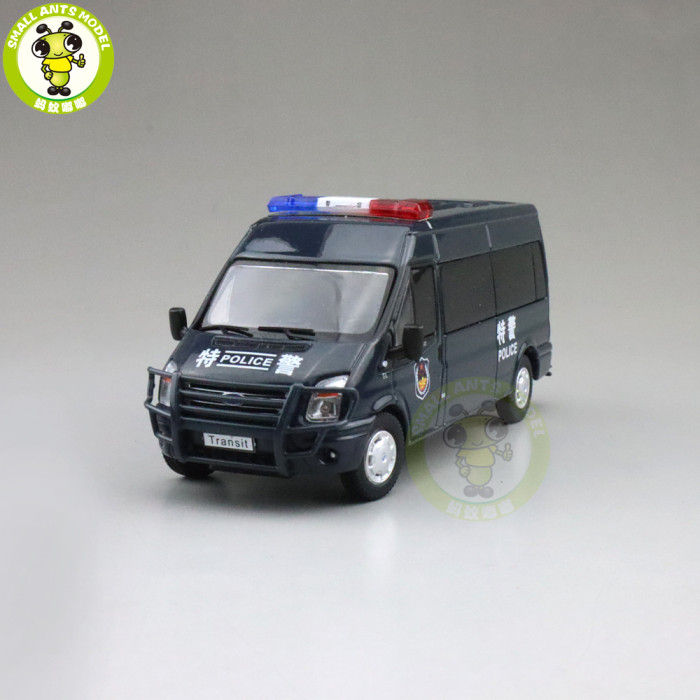 1/64 Ford Transit GCD KengFai Diecast Metal Model Car Toys Boys Girls Gifts