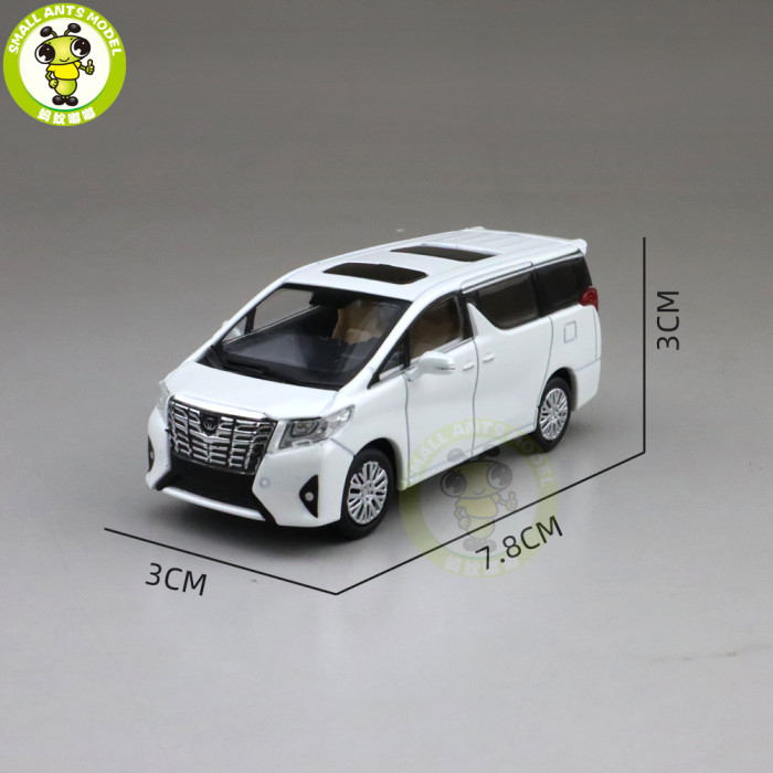1/64 Toyota Alphard 2018 GCD KengFai Diecast Metal Model Car Toys Boys Girls Gifts