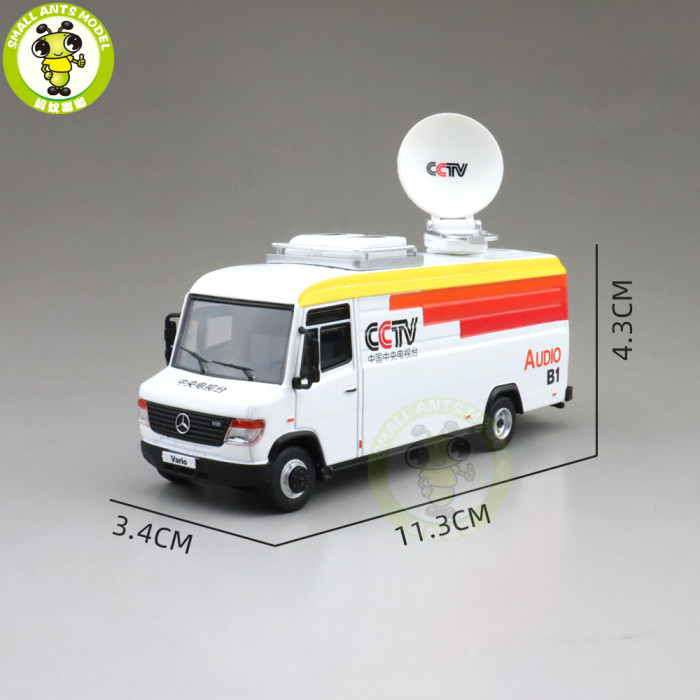1/64 MERCEDES BENZ VARIO GCD KengFai Diecast Metal Model Car Toys Boys Girls Gifts